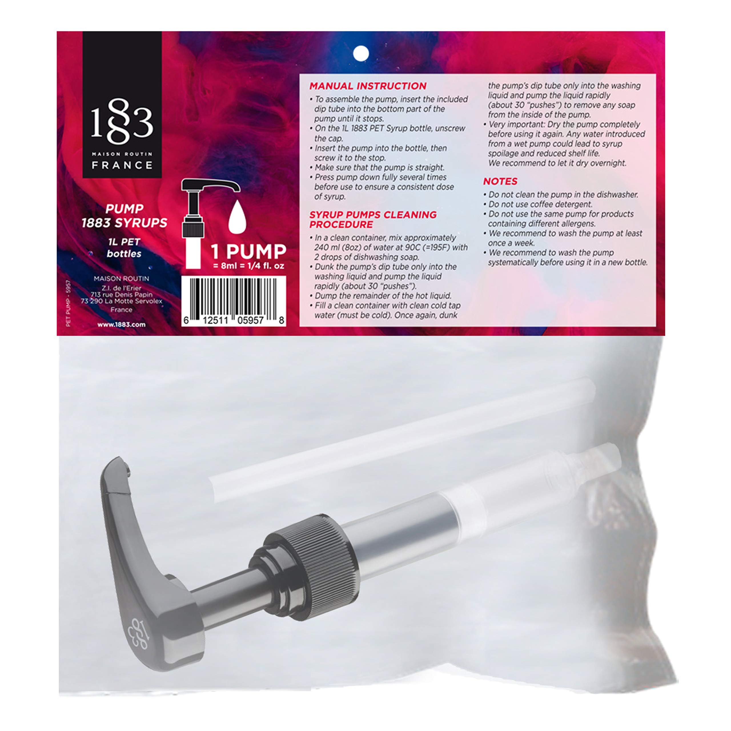 Routin 1883 Pump Dispenser for 1L Plastic