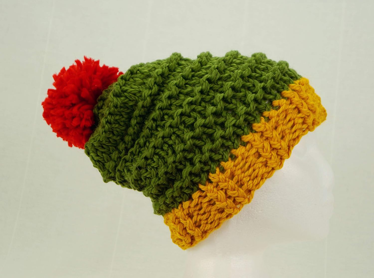 mens chunky knit bobble hat