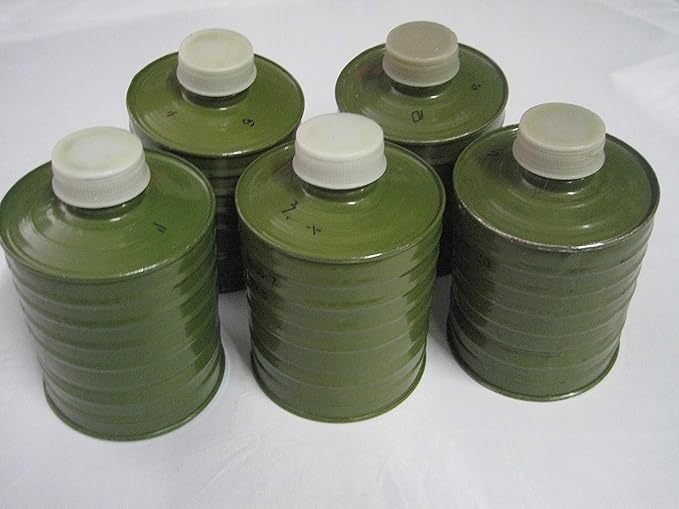 NVA Gasmasken Filter 10 Stk Poppers Black Style Artikel