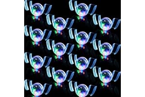 Civaner 16 Pcs Flashing Mouth Teeth Guard Light up Mouthpiece Teeth LED Glow in The Dark Party Favors for Gadget Filler Rave Party Supplies Gift