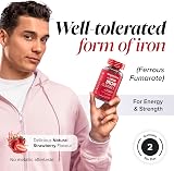 Novomins Iron Gummies with Vitamin C - 20mg High Strength - 1-Month Supply view 2