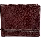 Dockers Men's Bifold Leather Wallet - Thin Slimfold RFID Blocking Security Smart Extra Capacity