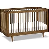 Davinci Marley 3-in-1 Convertible Crib in Walnut, Greenguard Gold and FSC® Certified