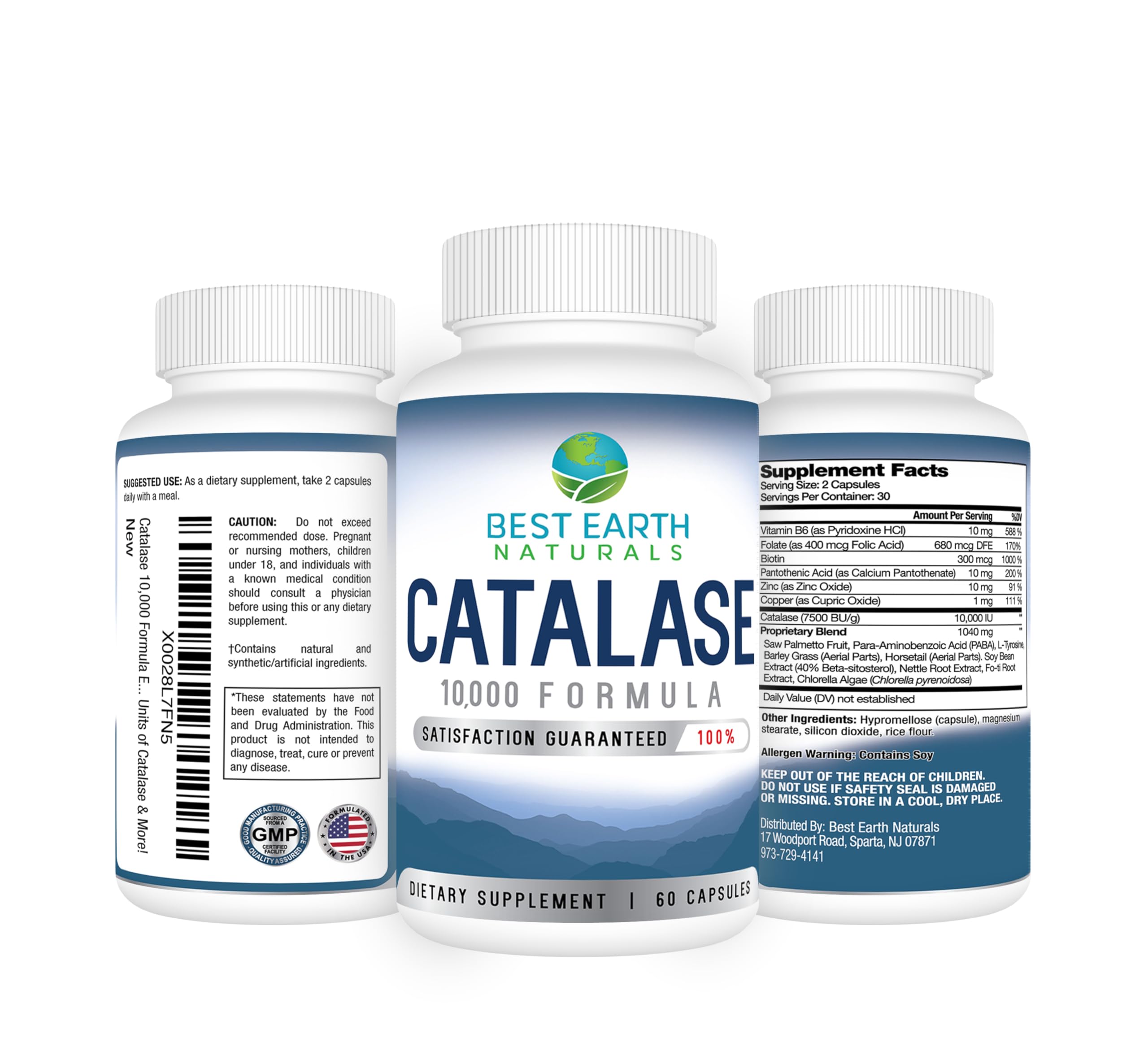 catalase 15,000 - 30 day supply – best earth... Mua Best Earth Naturals Catalase Supplement 10,000 with Saw Palmetto ...