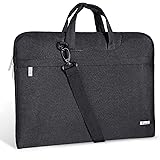 Voova Laptop Bag 17 17.3 inch Water-resistant Laptop Sleeve Case with Shoulder Straps & Handle/Notebook Computer Case Briefca