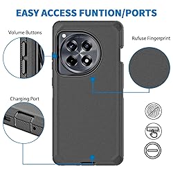 Anloes Case for Oneplus 12R 5G(2024), Phone Case