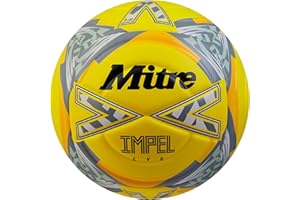 Mitre IMPEL Soccer Ball – Training Soccer Balls for Kids & Youth - Durable 6-Panel Construction