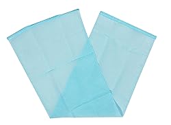 Salux Bath Towel Blue Peach Green 3 Count Pack