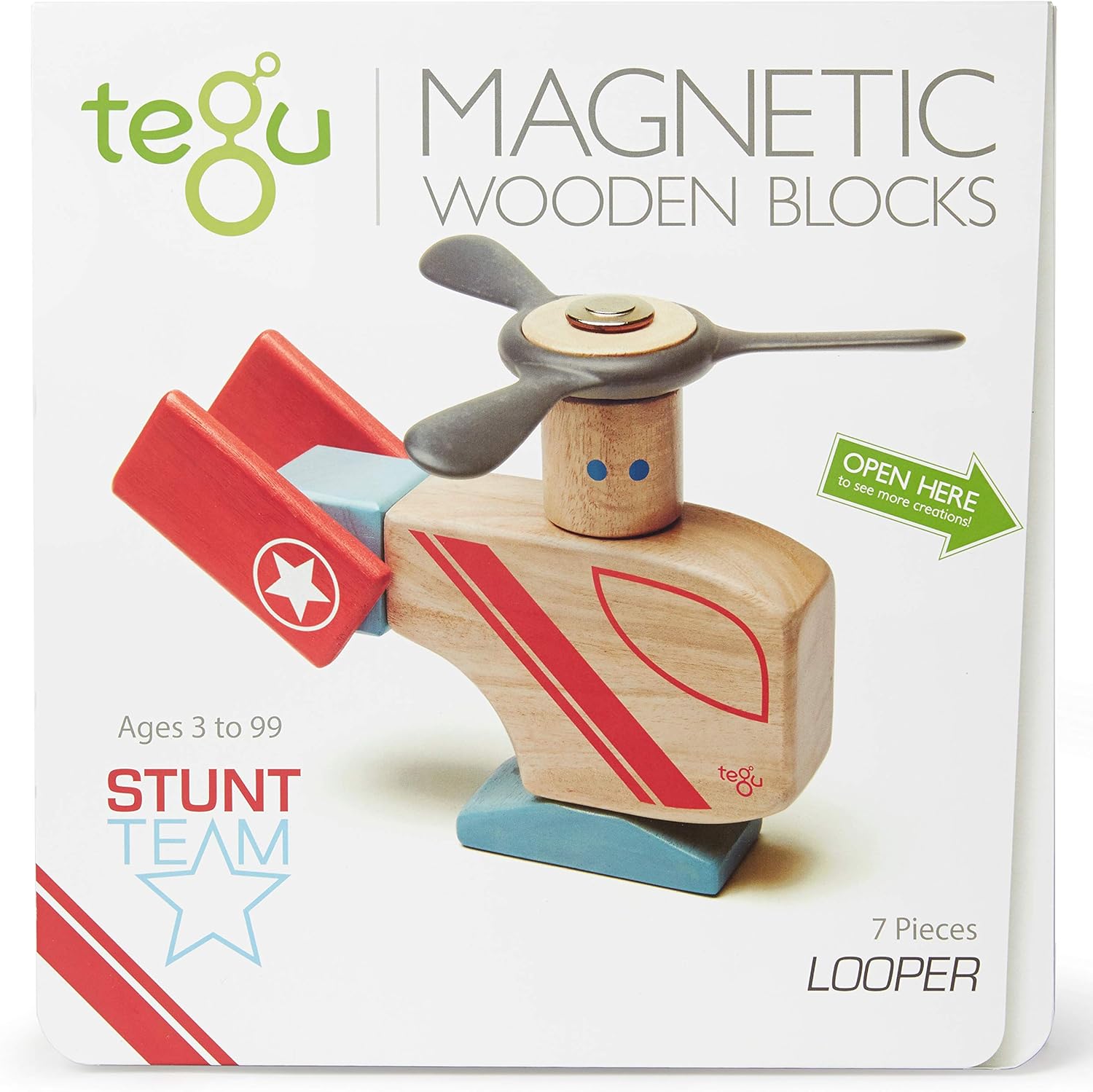 Buy Tegu Looper Magnetic Wooden Block 
