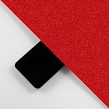 Hode Red High Gloss Vinyl Wrap Furniture Self Adhesive 30cmx3m Glitter view 3
