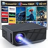 Wielio Projector with Wifi and Bluetooth, 4K