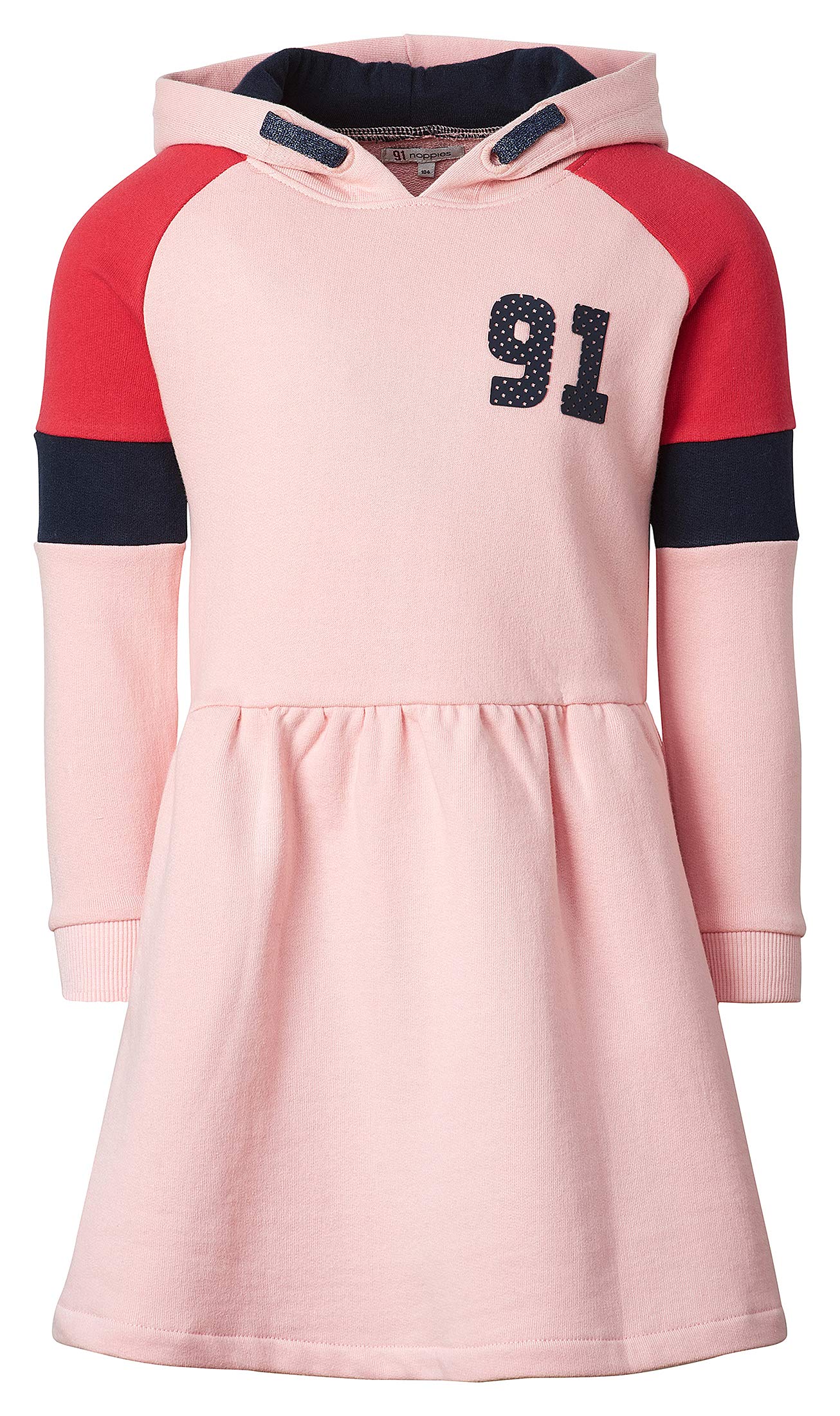 Noppies Girl's G Dress Ls Edenville Playwear, Gum-P602, 6-9 Months