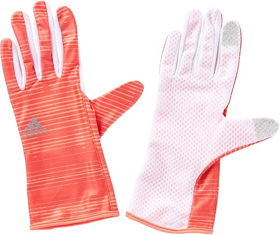 Amazon アディダス Adidas Uvカットランニンググローブ Kbq25 レディース 6072 フラッシュオレンジs15 S グローブ 通販