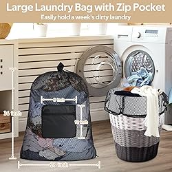 OTraki Mesh Laundry Bag 36 x 28 Inch Extra Large