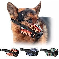 Murom Pattern Dog Muzzle for Small Medium Large