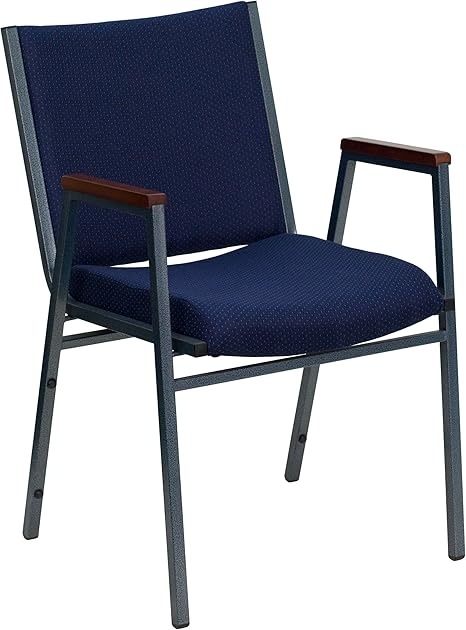 Flash Muebles Hercules Series Resistente, Acolchada con 3 "Azul Marino