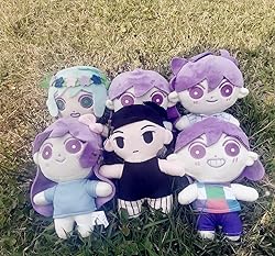 YNOTTEK Omori Plush Toys, Sunny Basil Kel Hero