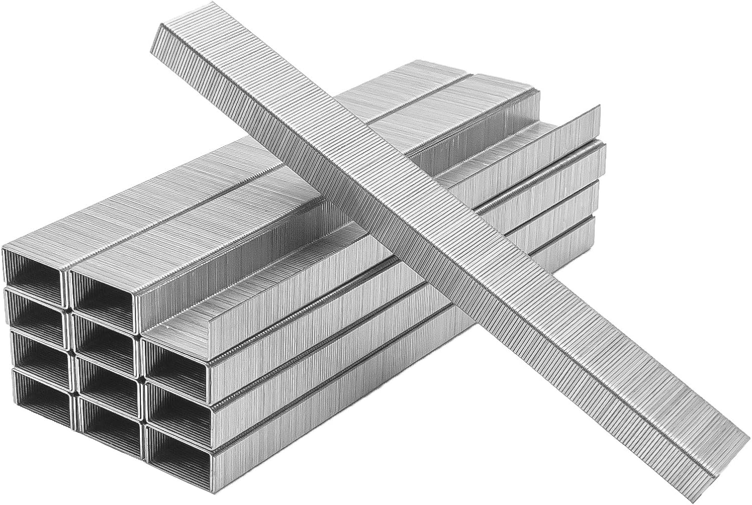 PraxxisPro Premium 26/6 Chisel Point Standard Staples - Silver (5000 Count) : Office Products