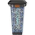 BLACK+DECKER Bug Zapper & Fly Trap-Mosquito Repellent- Gnat Killer Indoor & Outdoor Electric UV Bug Catcher for Insects- 2 Acre Coverage for Home, Deck, Garden, Patio Commercial Strength