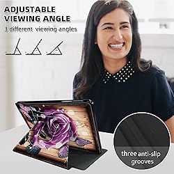RYUITHDJP for iPad 10.2 Case with 360 Degree