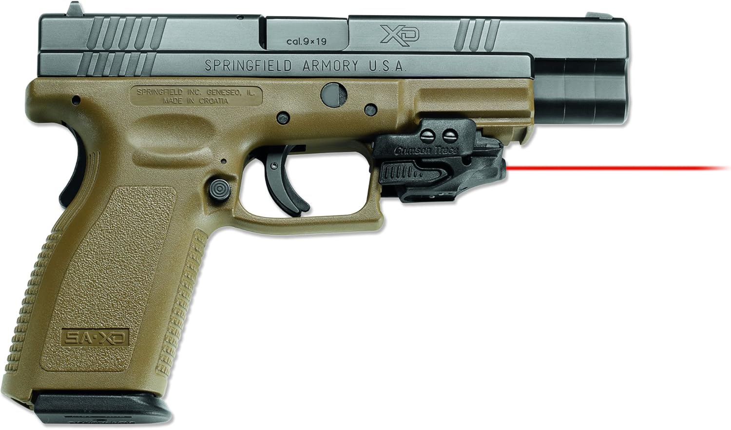Crimson Trace CMR-201 Rail Master Universal Laser with Instant Activation and Quick Installation for Pic Rail Mounts, Shooting, Competition and Range : Laser Sights : Sports & Outdoors