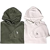 EPIGNA Custom Embroidery Initial Heart Hoodie, Personalized Valentines Sweatshirt, Couple Gift ideas, Matching Hoodies for Couples