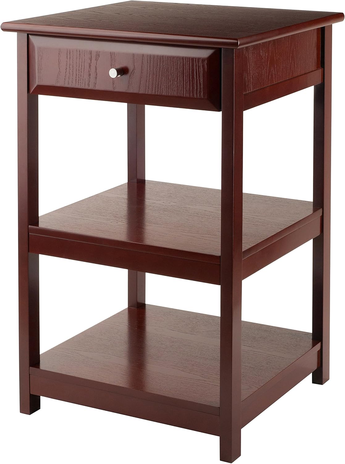 Winsome Delta Home Office, Walnut: Furniture & Decor