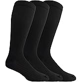 Dr. Scholl's Men's Graduated Compression Over the Calf Socks (3-Pack)