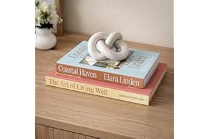 MESMOS Decorative Books - Set of 2 Hidden Storage Boxes for Home Decor, Living Room and Bookshelf Decoration, Coffee Table Bo