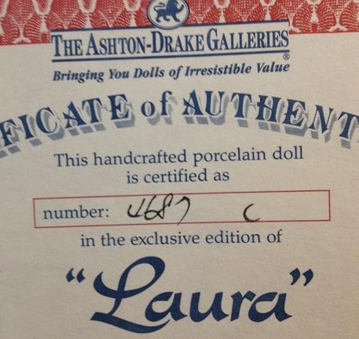 ashton drake laura ingalls doll