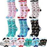 Ramede 6 Pair Cna Week Gift Socks for Women Men Nacho Average Cna Accessories for Work Nurse Appreciation Gifts Bulk for Doctor Retirement Medical