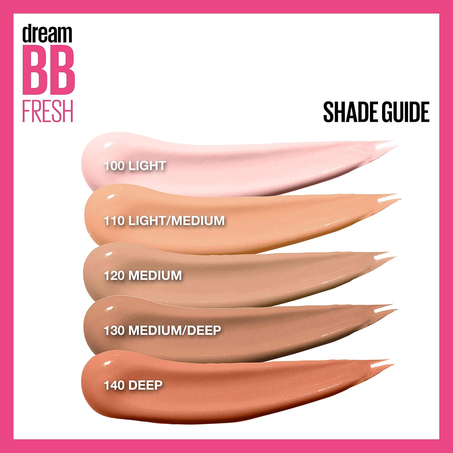 Maybelline Dream Fresh BB Cream, Light/Medium, 1 Ounce (Packaging May Vary): Beauty