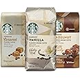 Starbucks Flavored Ground Coffee — Variety Pack — No Artificial Flavors — 3 bags (11 oz. each)