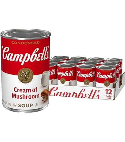 Amazon.com : Campbell's Condensed Golden Mushroom Soup, 10.5 oz
