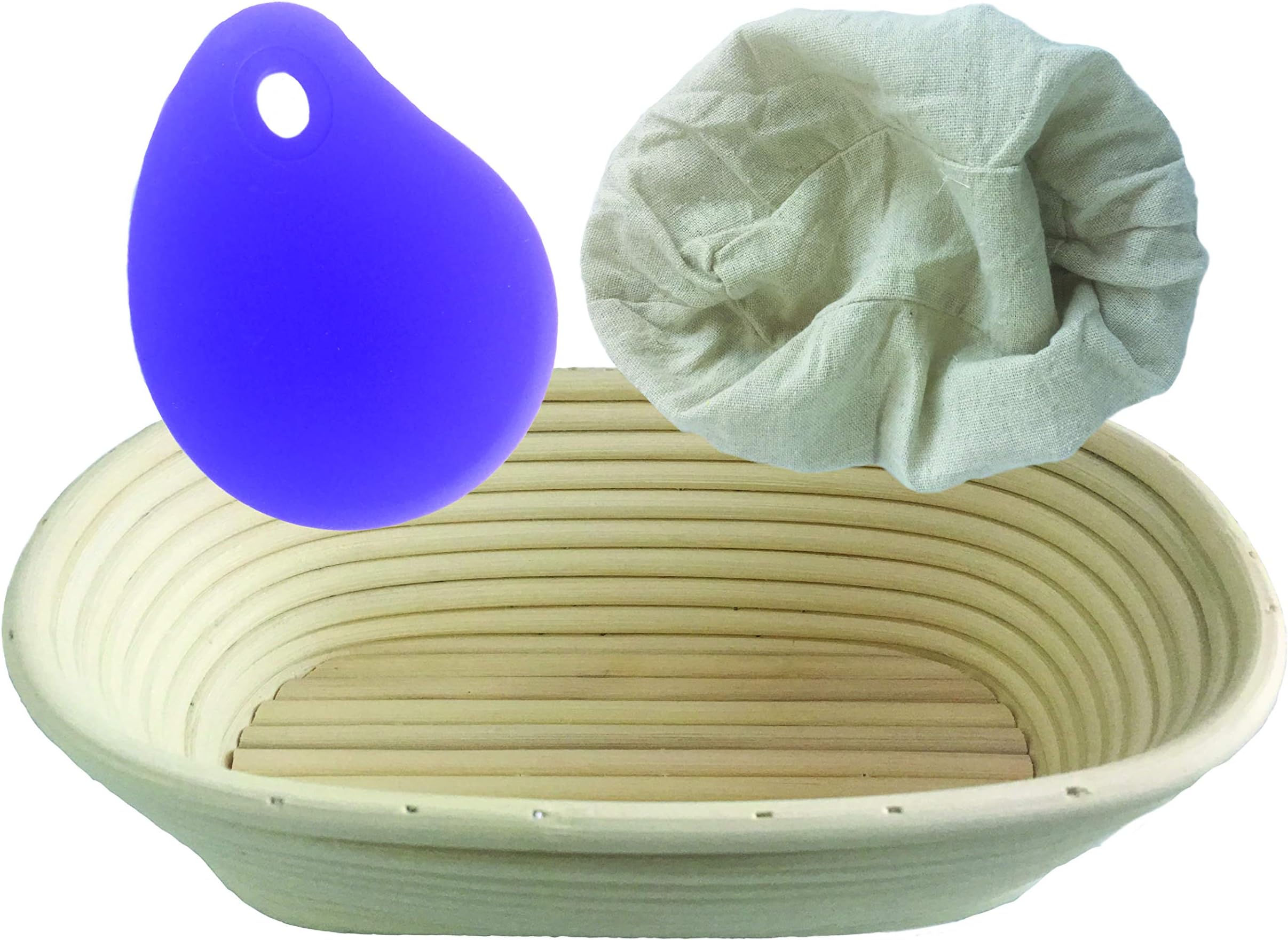 Bread Buddy - 10 Inch Proofing Basket Bread Proofing Basket Bread Baking Supplies Bread Making Banneton Basket Sourdough Proofing Basket Bread Proofing Bowls Bread Making Tools Bread Making Kit