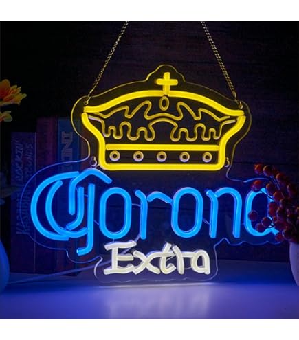 Corona Extra Vintage Inspired LED Neon Sign Retro Wall Decor