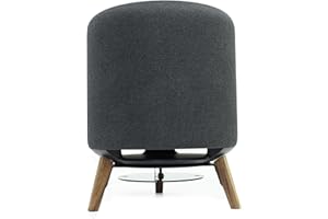 Alloery Subwoofer and Speaker Deaktop Stand,Surround Sound Speaker Stand Mount Holder Compatible with Echo Sub,Echo Studio and Homepod Gen 1 and Gen 2(Walnut)