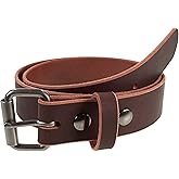 The Retro Rider - Mens Classic Leather Belt, 1 1/2" width, Made in the USA
