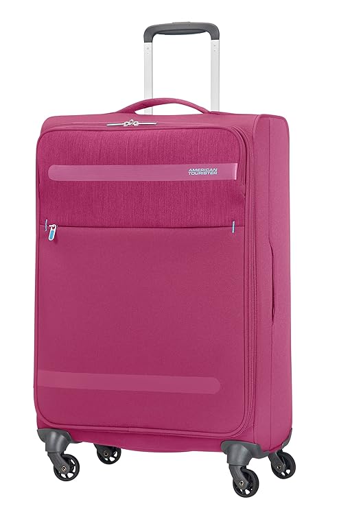 American Tourister Herolite Maleta, Morado (Pomegranate), M (67cm-68L)