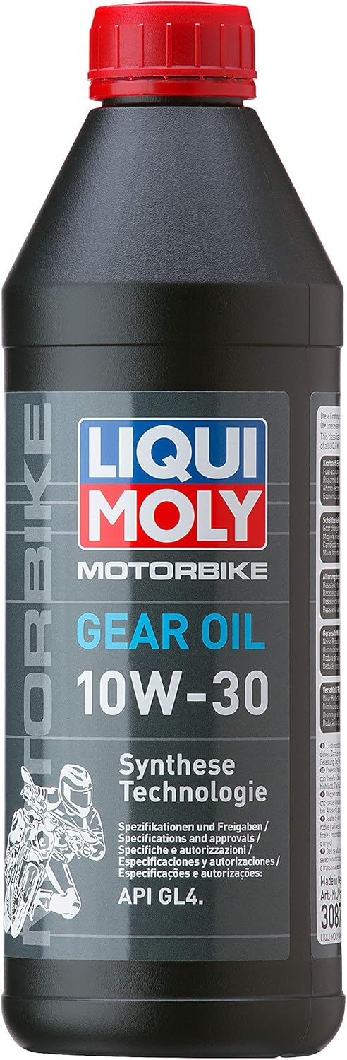 Liqui Moly 3087 - Aceite para engranajes de moto, 10W-30, 1 l: Amazon.es: Coche y moto