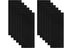 KOTESLLOE Carbon Filters for Litter Box Automated, 12 Pack Replacement Filters 9"×3" Thickened Type, Activated Carbon Filters Absorb Odor & Dust Control Moisture