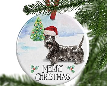 Com Wag A Tude Scottie Dog Ornaments Christmas Tree