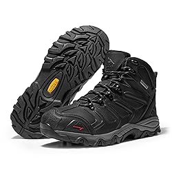 NORTIV 8 Men's Ankle High Waterproof Hiking Boots