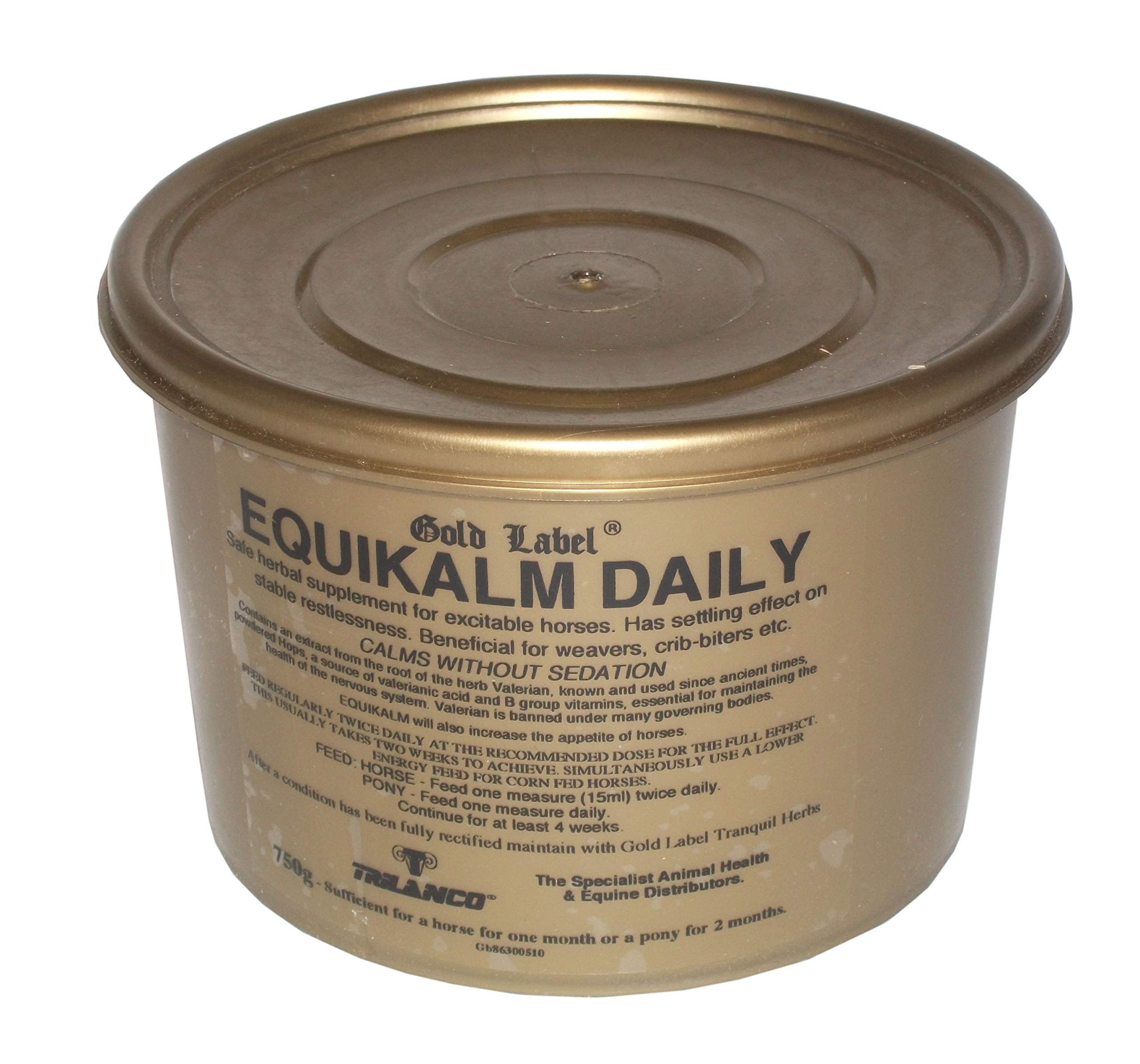 Gold Label Unisex's GLD0035 Equikalm Daily, Clear, 750 g