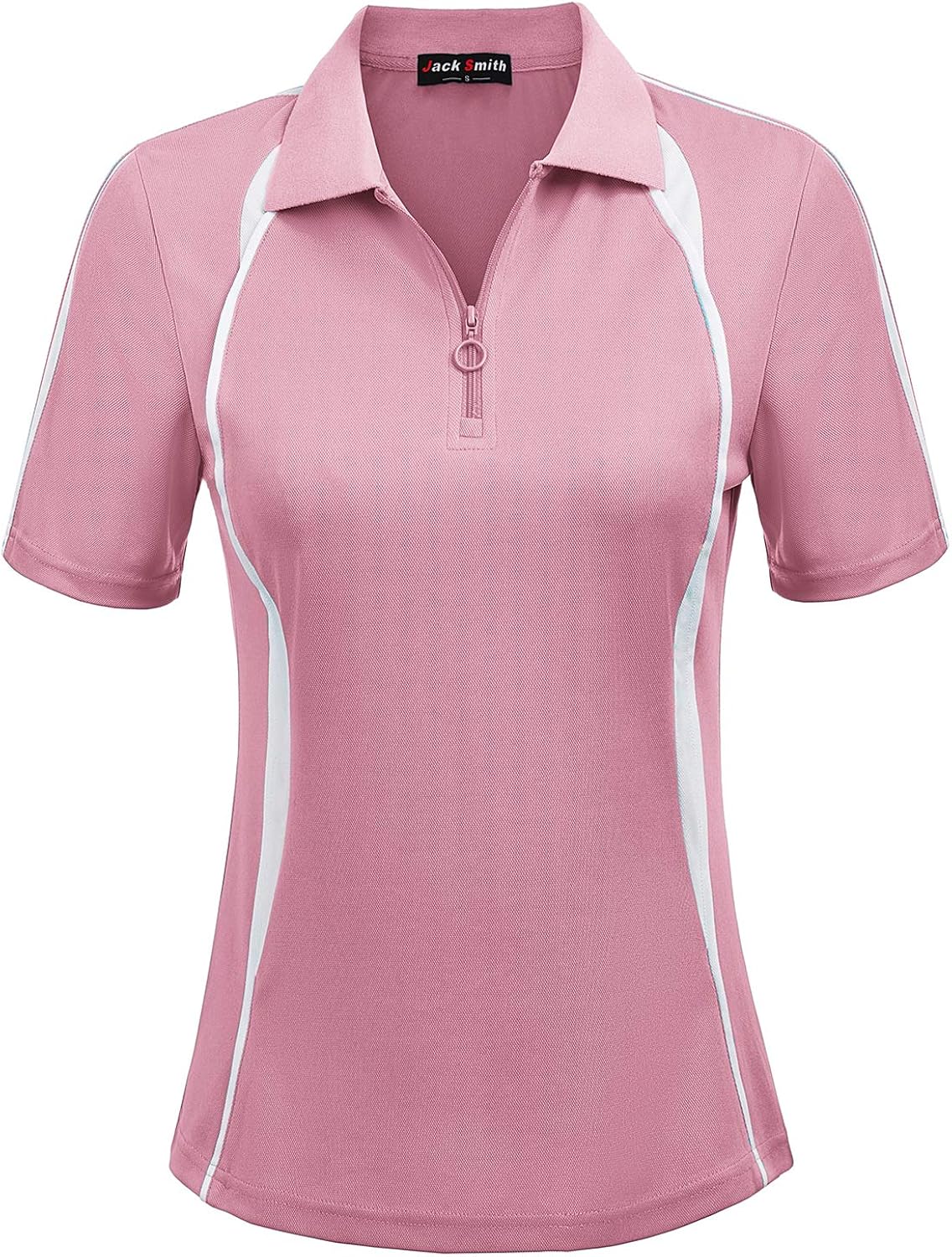 JACK SMITH Women Short Sleeve Moisture Wicking Sport Golf Polo Shirt Tops at  Women’s Clothing store
