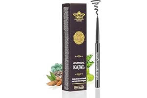 TATSAT - WELLNESS THROUGH AYURVEDA TATSAT-100% Natural Ayurvedic herbal Lead free kajal Pencil eyeliner made from Thriphala SOOT