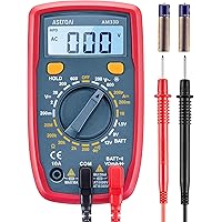 AstroAl Digital Multimeter 2000, Multimeter Tester with Volt Amp Ohm, Multi Meter Measures Voltage, Current, Resistance, Cont