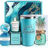 MHSMHL Birthday Gifts for Women, Christmas Gifts, Self Care Gifts for Women Mom Sister Wife Best Friend Teacher Nurse Coworker, Relaxing Spa Gift Basket Set Mothers Day Gifts