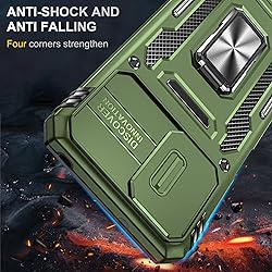 FRLMOOES for Motorola Moto G13 Case with 2 Screen