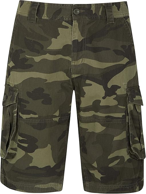 camouflage short pants